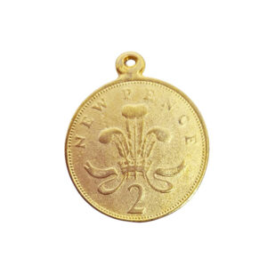 Ciondoli Monete in Zama New Pence 26mm (CNZMT180)
