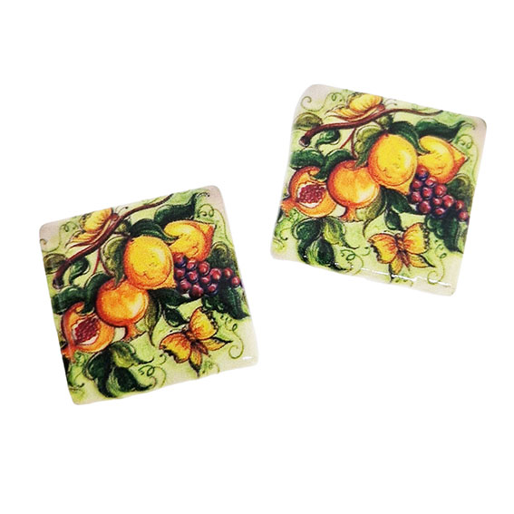 Mattonelle in Ceramica con Melograni 22mm (038)