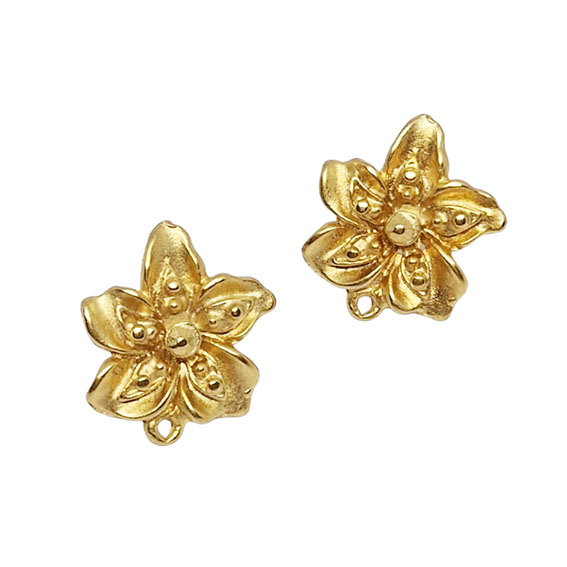 Perni in Zama Stile Fiore 18x18mm (162)