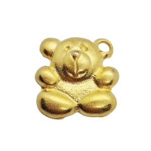 Ciondoli in Zama Orso Winnie the Pooh Oro 20x23mm (CNZM228)