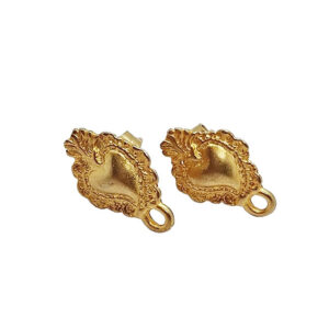 Perni in Zama Cuore Sacro Mini Oro 10x14mm (334)