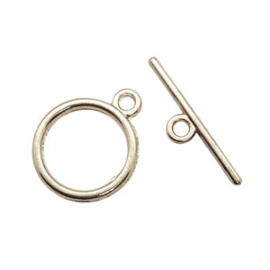 Chiusure in Ottone Silver Tbar 15mm