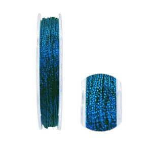 Rocchetti di Filo per Lavori all'Uncinetto 0,6mm Blu Prussia 45mt