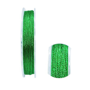 Rocchetti di Filo per Lavori all'Uncinetto 0,6mm Verde 45mt