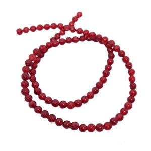 Pietre di Agata Burgundy Tonda Liscia 4mm