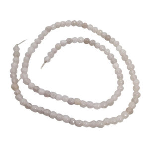 Pietre di Agata Ghiaccio Sfaccettata 4mm