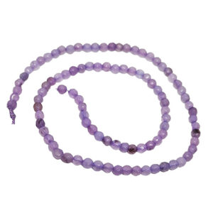 Pietre di Agata Lilla Sfaccettata 4mm