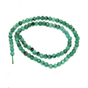 Pietre di Agata Verde Chiaro Sfaccettata 4mm