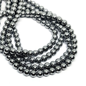 Filo di Ematite Tonda Liscia Naturale 3mm (EMFL030-N)
