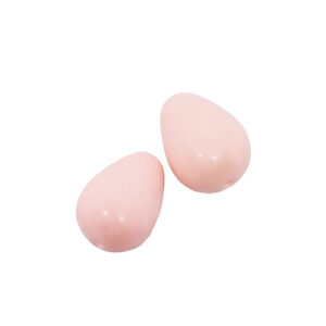 Gocce di Pasta di Corallo Rosa Lisce 12x16mm