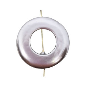 Pietre di Maiorca a Forma di Rondelle Argento 25mm