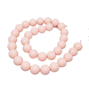 Pietre in Pasta di Corallo Rosa Chiaro 6mm