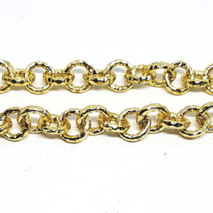 Catena in Alluminio Diamant Oro 8mm (CTAL007-O)