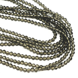 Fili di Zirconi 2mm Grigio