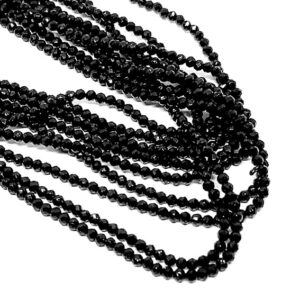 Fili di Zirconi 2mm Nero