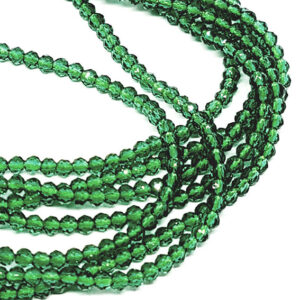 Fili di Zirconi 2mm Verde