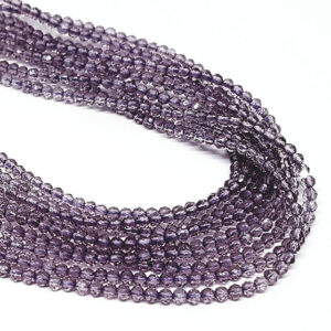 Fili di Zirconi 2mm Viola