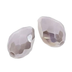 Gocce in Vetro Sfaccettato Glicine AB 8x12mm