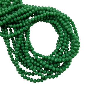 Cipollotti in Vetro Verde 3x4mm (CPL045)
