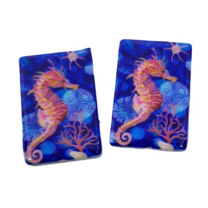 Mattonelle in Ceramica Cavalluccio Marino con Foro Passante 20x30mm (119)