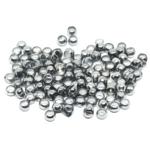 Schiaccini Round in Ottone Rodio 2mm (SCOT001-R)
