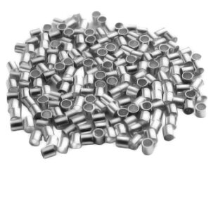 Schiaccini Tubolari in Ottone Rodio 2mm (SCOT002-R)