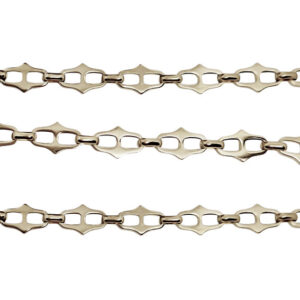 Catena in Acciaio Modello Piatto Stile Vintage Silver 8x13mm (CTAC077-S)