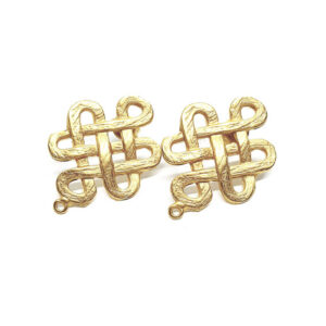 Perni in Zama Nodo Celtico Oro 25x32mm (14)