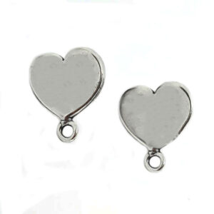 Perni in Zama Cuore Silver 15x17mm (114)
