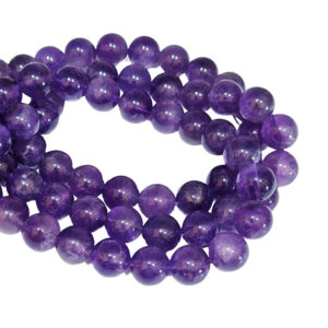 Pietre in Ametista Tonde Lisce 10mm (PTAM094-10)