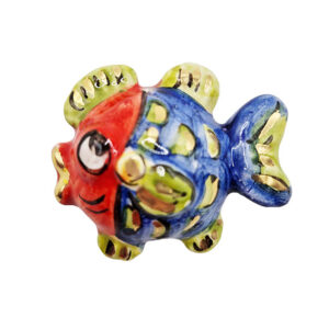 Ceramica di Caltagirone Pesce Palla 45x55mm (03)