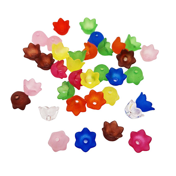 Componenti in Resina Smerigliata Campanelle 10x62mm (CMRS071)