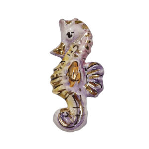 Ceramica di Caltagirone Cavalluccio Marino 35x75mm (004)