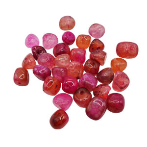 Pietre in Agata di Forma Irregolari sul Fucsia 10/12mm (PTAG039-FC)