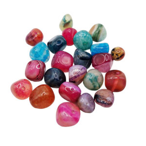 Pietre in Agata di Forma Irregolari sul Multi Color 10/12mm (PTAG039-MC)