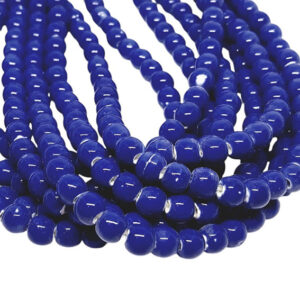 Pietre in Ceramica Blu 6mm (PTCR073-BL)