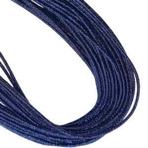 Cordini Rivestiti in Lurex 2mm Semirigido Blu (LUREX2-BL)