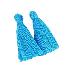 Tassel in Cotone Azzurro 25mm (NPCT002-AZ)