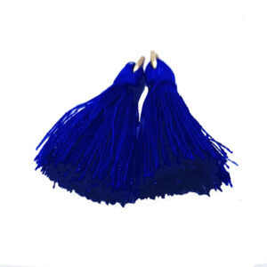 Tassel in Seta Blu 25mm (NPST001-BL)