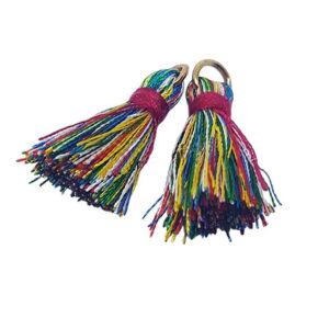 Tassel in Seta Multi Color 25mm (NPST001-MC)
