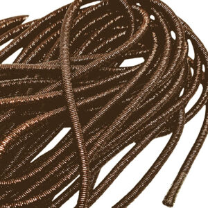 Cordini Rivestiti in Lurex 5mm Marrone (LUREX5-MR)