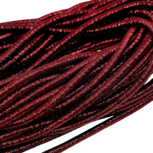 Cordini Rivestiti in Lurex 5mm Rosso (LUREX5-RS)
