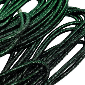 Cordini Rivestiti in Lurex 5mm Verde (LUREX5-VD)