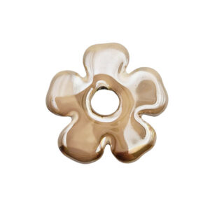 Componenti in Ceramica Greca Fiore Crema 30mm (CRG114-005)