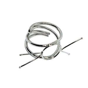 Base per Anelli in Ottone Italiano Argento 15mm