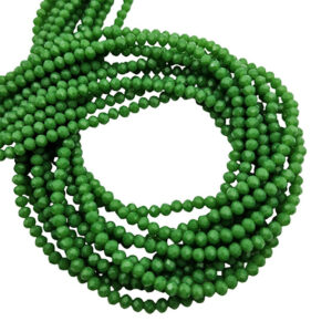 Cipollotti in Vetro Verde Erba 3x4mm (CPL044)