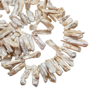 Perle di Fiume Barocche Naturali  Longhette 10x28mm circa (PRFBR078)
