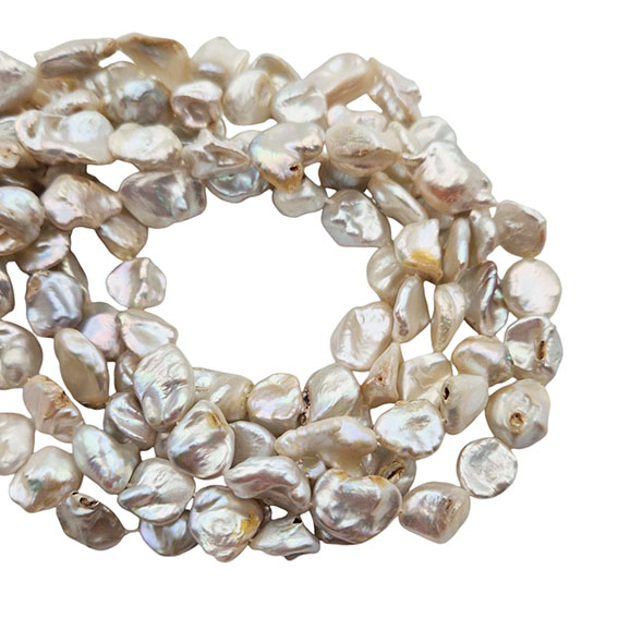 Perle di Fiume Barocche Naturali Irregolari 10/13mm circa (PRFBR079)