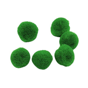 Palline Pom Pom Colore Verde 10mm