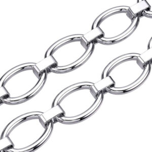 Catena in Alluminio Robusta Argento (CTAL146)